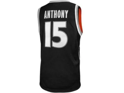 Men's Nike Carmelo Anthony Orange Syracuse Orange Retro Alumni Basketball  Jersey T-Shirt