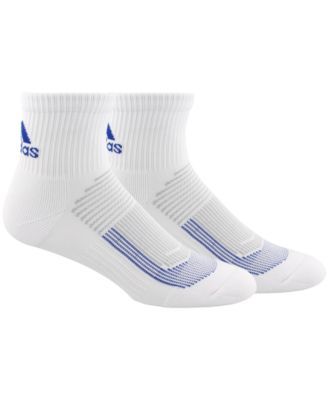 Men's 2-Pack Superlite Ub21 White Quarter Socks