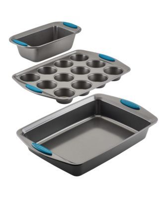 Enchante Cook With Color Silicone Baking Trays & Non-Stick Baking Pan Set -  Macy's