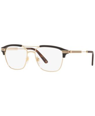 GG0241O002 Men's Square Eyeglasses