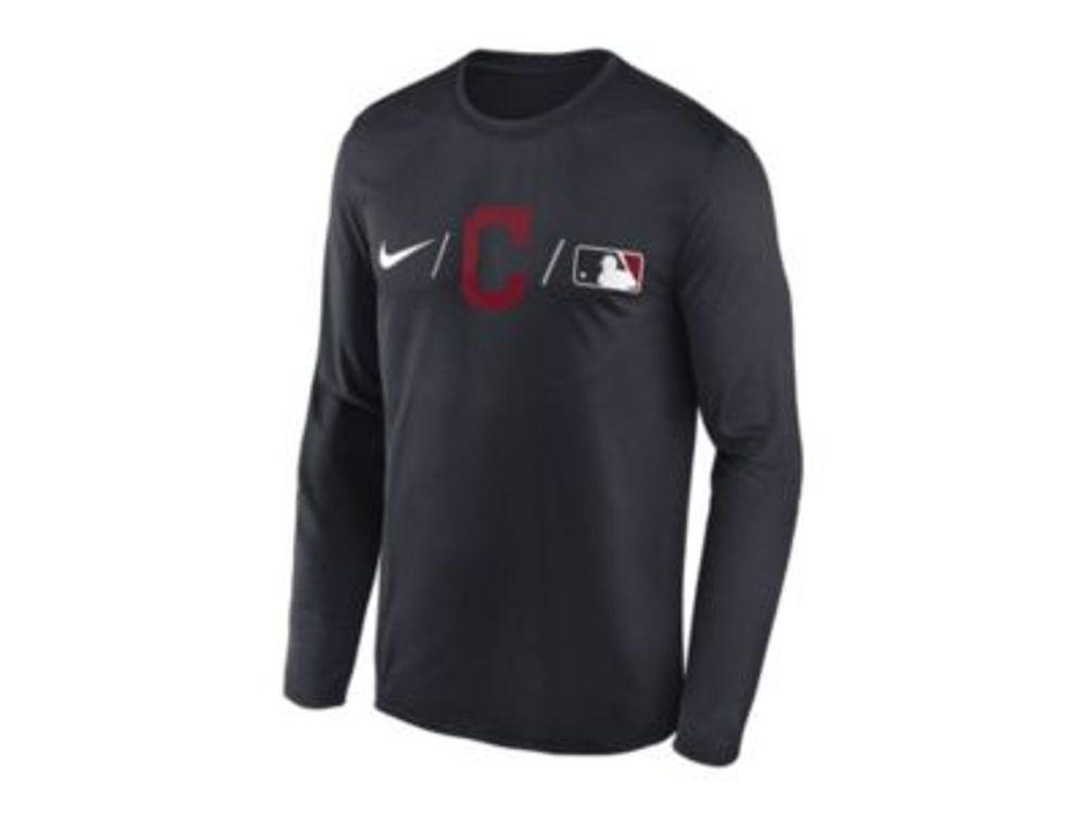 Red Jersey Logo Long Sleeve Legend Tee