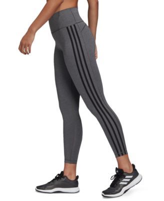 Women's 3-Stripe Workout 7/8 Length Leggings