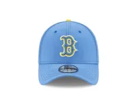 Men's New Era Light Blue Boston Red Sox 2021 City Connect 39THIRTY Flex Hat  