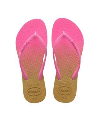 Women's Slim Gradient Flip Flop Sandals