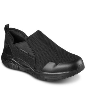 Men's Work: Arch Fit Slip Resistant Slip-On Work Sneakers from Finish Line