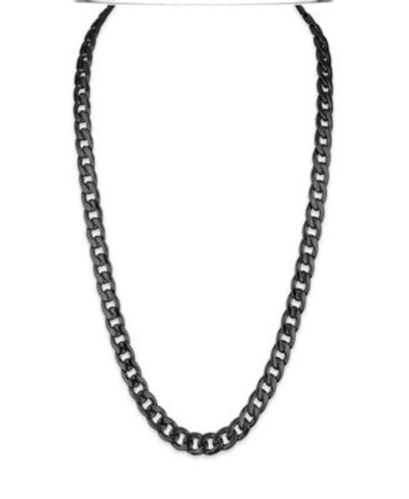 Macy's Cuban Chain Link Necklace