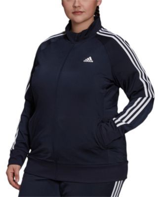 Women's 3-Stripe Tricot Track Jacket, XS-4X