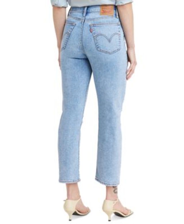Levi's Women's Wedgie Straight-Leg Cropped Jeans | Foxvalley Mall