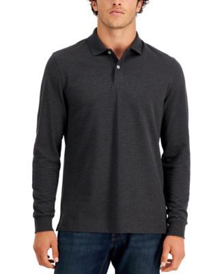 Men's Solid Stretch Polo, Created for Macy's