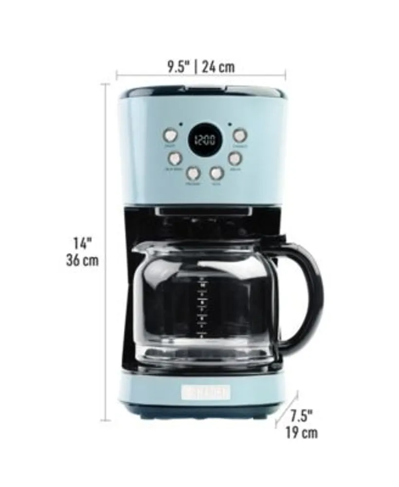 Black & Decker 12-Cup Programmable Coffee Maker, Black, CM1160B - Macy's