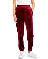 Women's Velvet Jogger Pants, Created for Macy's
