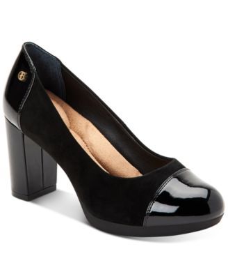 Laynne Cap-Toe Pumps, Created for Macy's