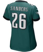 Women's Nike Miles Sanders Black Philadelphia Eagles Player Jersey