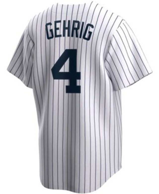 Men's Nike Lou Gehrig White New York Yankees Home Cooperstown Collection Player Jersey