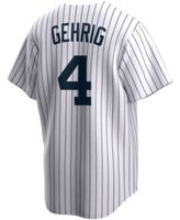 Men's Nike Lou Gehrig Heathered Gray New York Yankees Cooperstown Collection Lou Gehrig Day Retired Number T-Shirt in Heather Gray