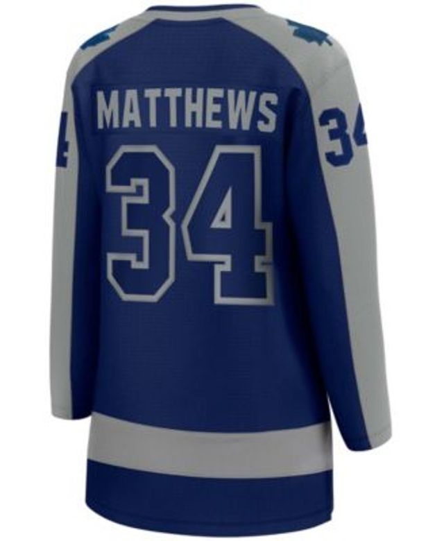 Men's Fanatics Branded Auston Matthews Royal Toronto Maple Leafs Special Edition 2.0 Breakaway Player Jersey