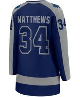 Women's Fanatics Branded Auston Matthews Black Toronto Maple Leafs -  Alternate Premier Breakaway Reversible Player Jersey