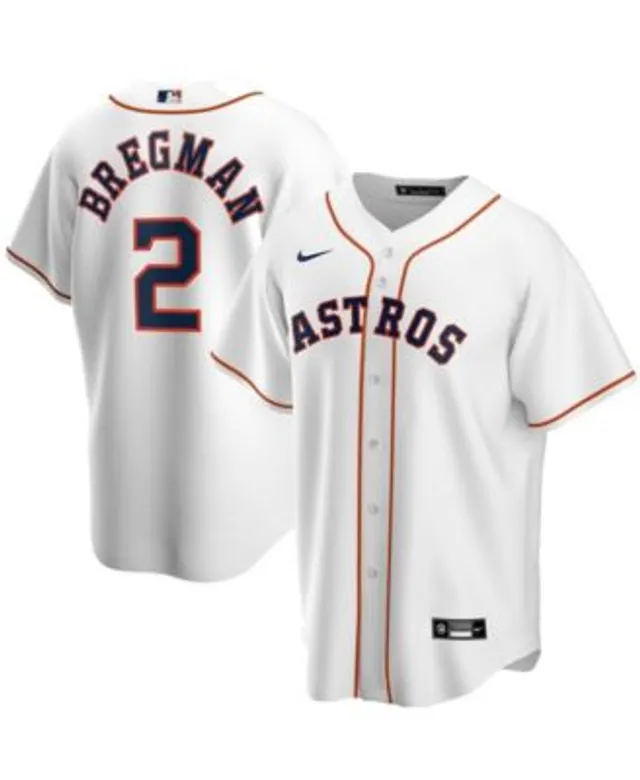 Majestic Men's Alex Bregman Orange Houston Astros Big and Tall