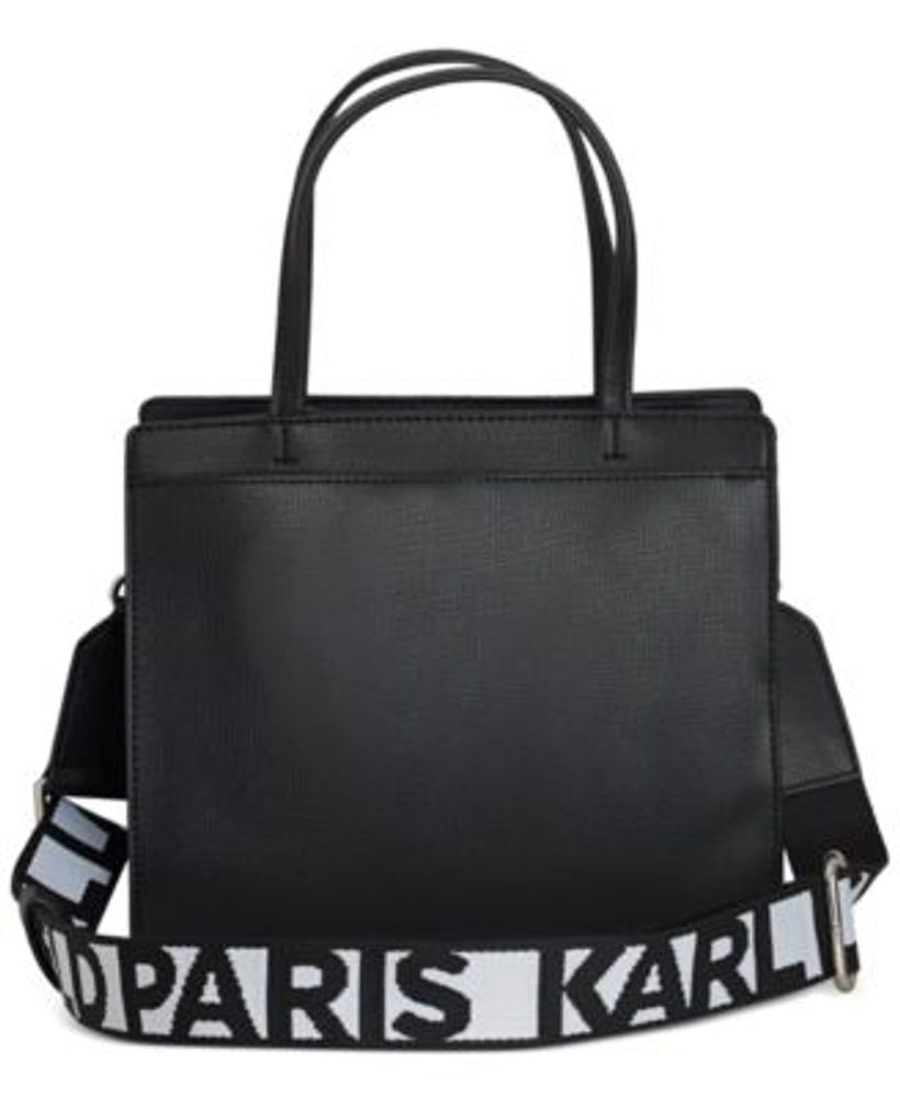 KARL LAGERFELD PARIS Maybelle Satchel - Macy's