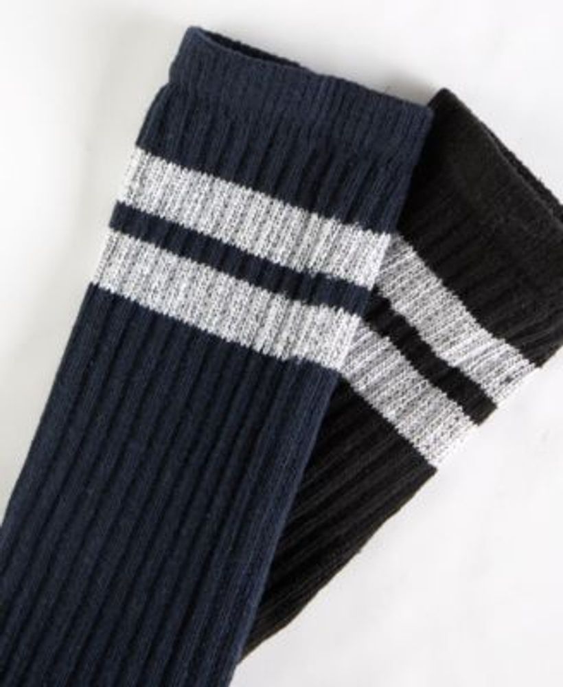 Men's 8-Pk. Stripe Crew Socks, Created for Macy's