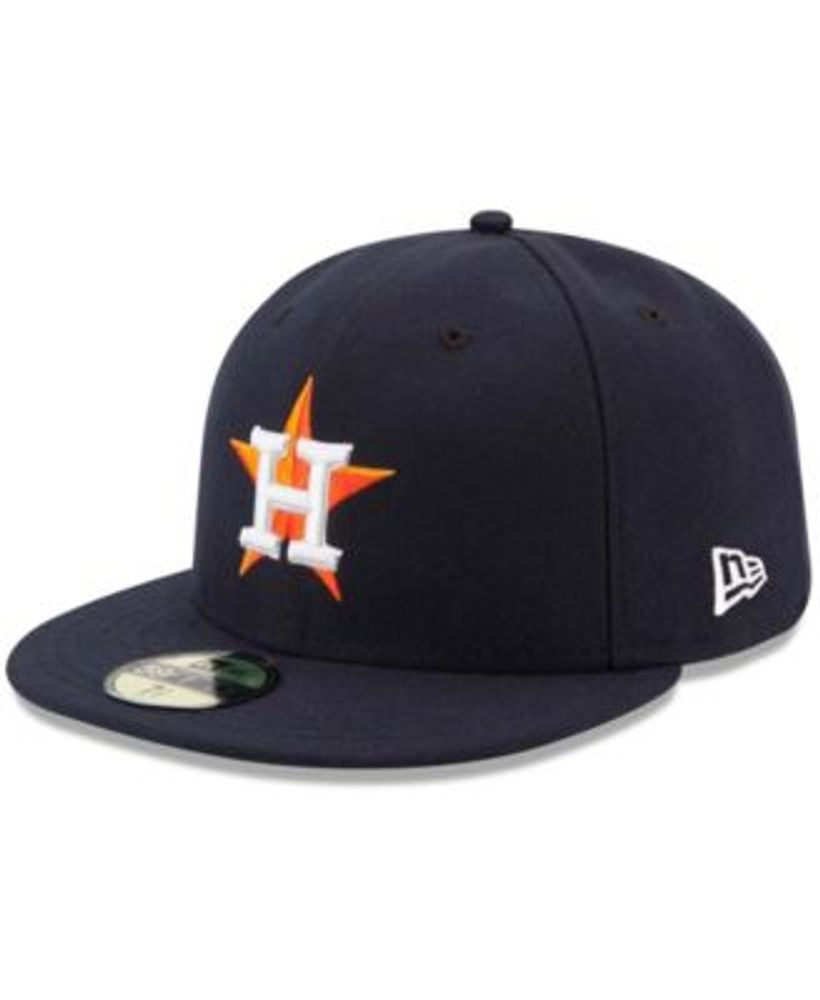 New Era Men's Houston Astros 59Fifty Alternate Orange Authentic Hat