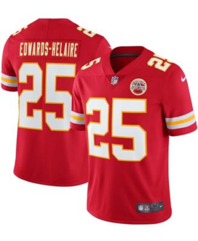 Men's Nike Clyde Edwards-Helaire White Kansas City Chiefs Vapor