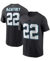 Men's Nike Christian McCaffrey Black Carolina Panthers Player Name & Number  Long Sleeve T-Shirt