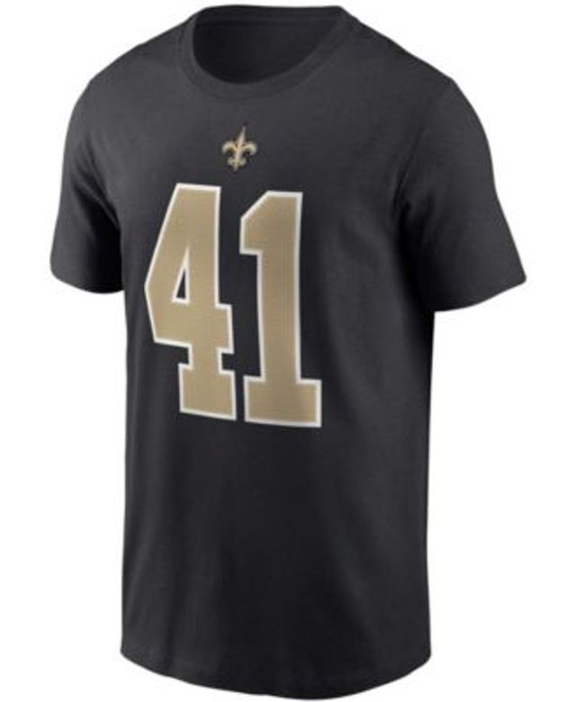 Lids Alvin Kamara New Orleans Saints Nike Player Name & Number Long Sleeve  T-Shirt - Black