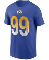 Men's Los Angeles Rams Aaron Donald Nike Black Super Bowl LVI