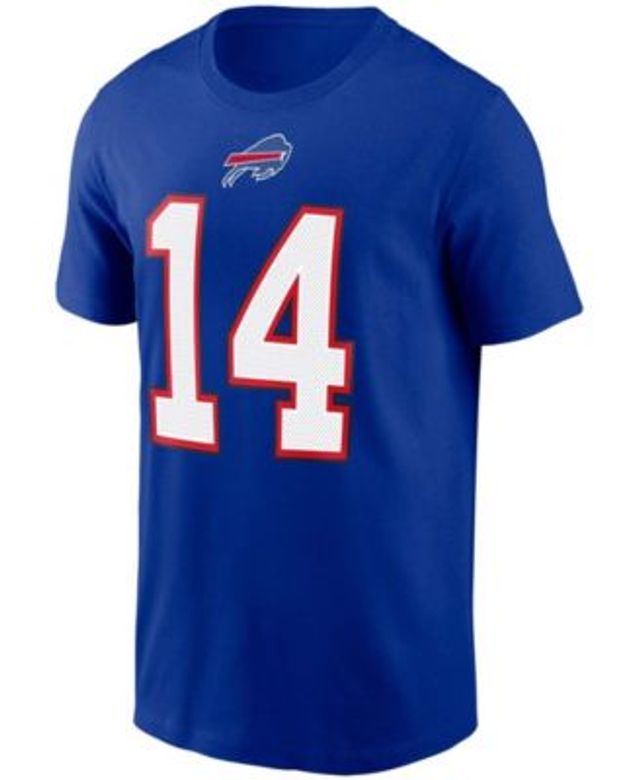 Men's Nike Stefon Diggs Royal Buffalo Bills Player Name & Number T-Shirt