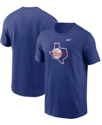 Nike / Youth Boys' Texas Rangers Blue Logo Legend T-Shirt