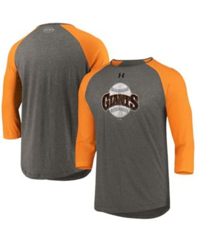 Under Armour Men's Under Armour Orange Houston Astros Cooperstown  Collection Breakout Play Tri-Blend T-Shirt