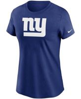 Women's Nike Saquon Barkley Royal New York Giants Name & Number T