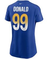 Aaron Donald Los Angeles Rams Nike Youth Super Bowl LVI Name & Number  T-Shirt - Royal