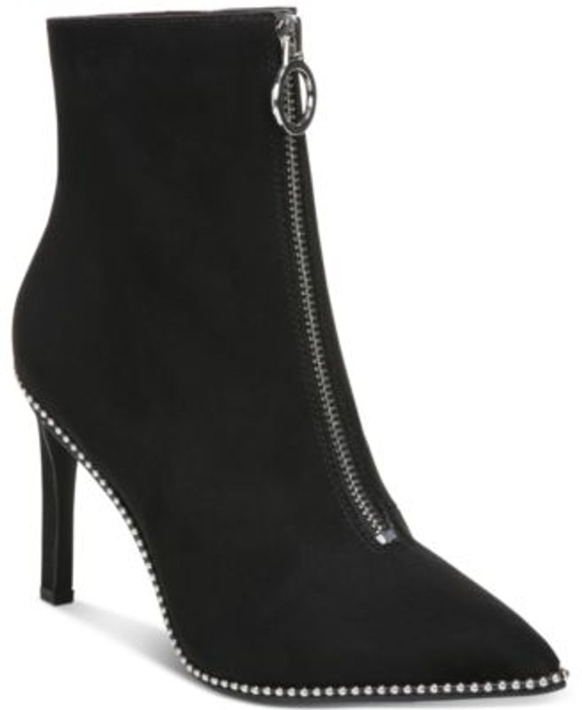 Women's Briget Front-Zip Booties, Created for Macy's