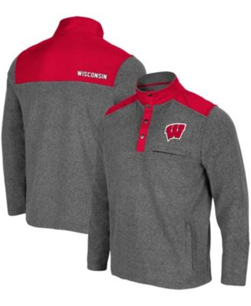 Women's Antigua Black/Red Louisville Cardinals Glacier Full-Zip Jacket