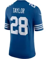 Jonathan Taylor Indianapolis Colts Men's Royal Name & Number Logo