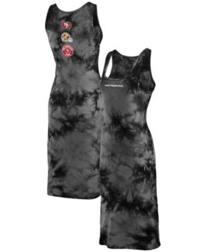 WEAR by Erin Andrews Women's Black San Francisco 49Ers Tie-Dye