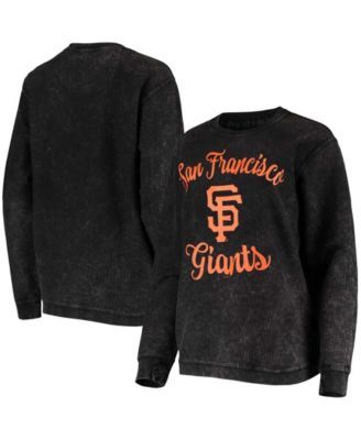 Women's Wear by Erin Andrews Gray San Francisco Giants Full-Zip Hoodie Size: Extra Large