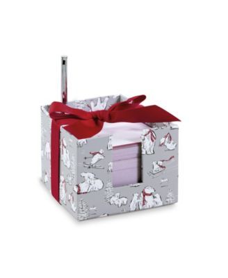 Beary Merry Note Cube with Pen