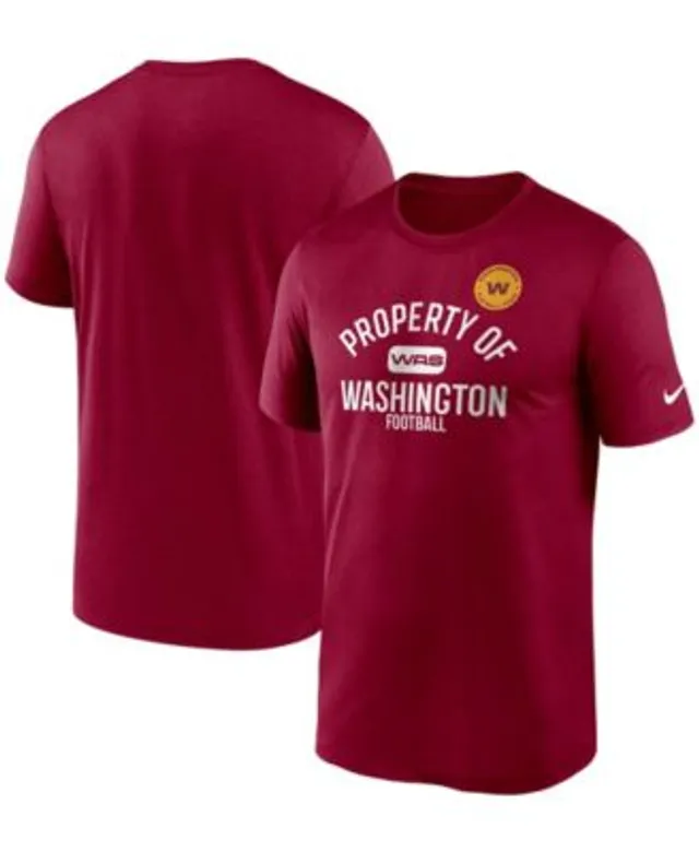 Nike Men's Washington Redskins Legend Logo Essential 3 T-Shirt - Macy's