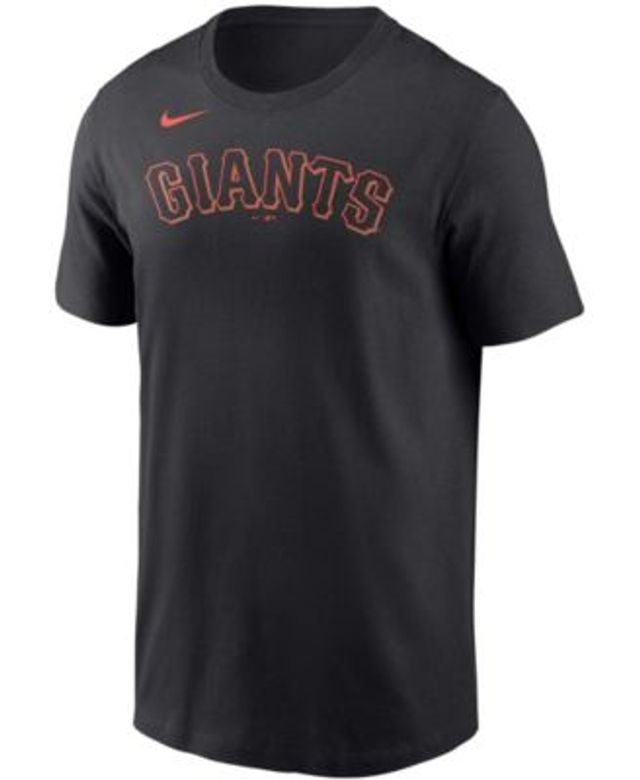 Men's Fanatics Branded Buster Posey Black San Francisco Giants Player Name & Number T-Shirt