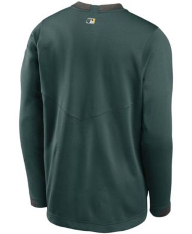 Lids Oakland Athletics Majestic Threads Fleece Pullover Sweatshirt