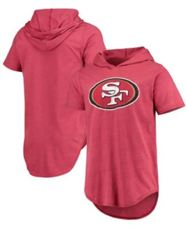 Fanatics Men's Scarlet San Francisco 49Ers Big & Tall Logo Hoodie Long  Sleeve T-shirt - Macy's in 2023