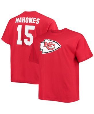 Men's Nike Patrick Mahomes Black Kansas City Chiefs Name & Number T-Shirt