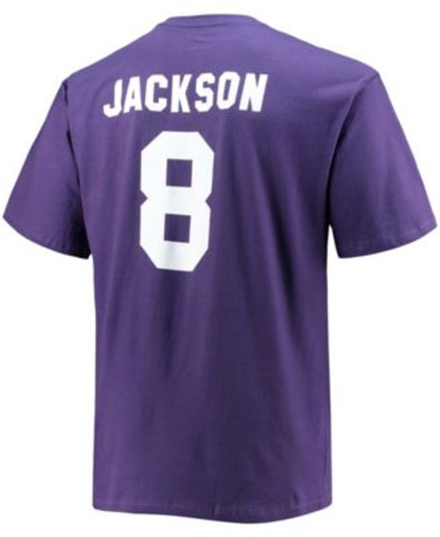 Youth Lamar Jackson Purple Baltimore Ravens Tie-Dye Name & Number T-Shirt