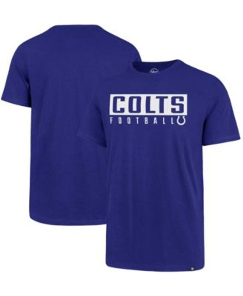 Men's '47 Royal Indianapolis Colts Tie-Dye T-Shirt