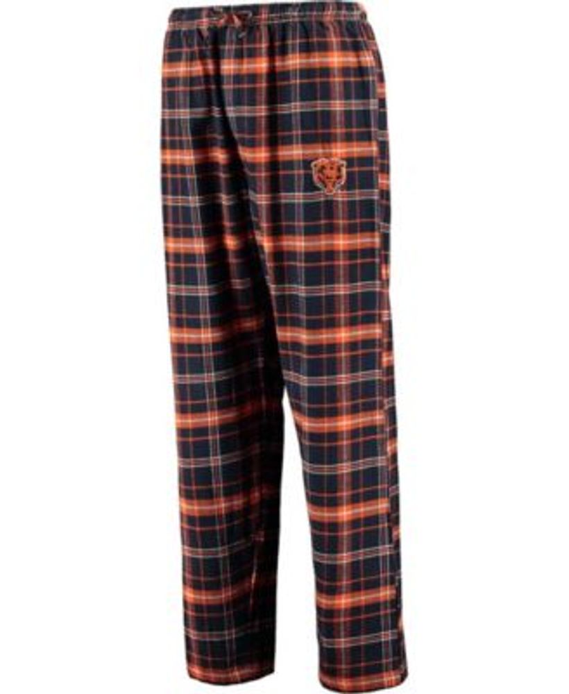 Men's Concepts Sport Navy Denver Broncos Ultimate Plaid Flannel Pajama Pants