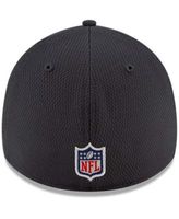 Men's New Era Navy/Black Houston Texans 2021 NFL Sideline Road 39THIRTY  Flex Hat