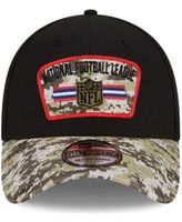 New Era Men's Black/Camo Minnesota Vikings 2021 Salute to Service 39THIRTY Flex Hat